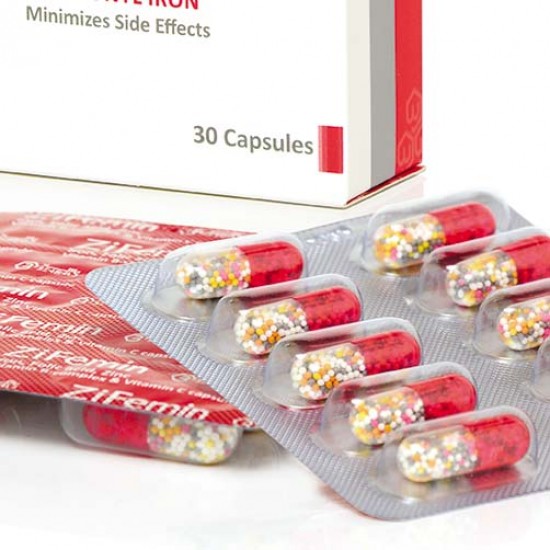 کپسول زیفمین بهشاد دارو | 30 عدد | ترکیبی کامل برای پیشگیری و درمان کم خونی 