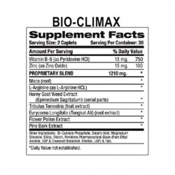 کپسول کلایمکس بایوکس ژنیک 60 عددی کپسول کلایمکس بایوکس ژنیک 60 عددی