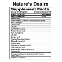 کپسول نیچرز دیزایر بایوکس ژنیک 60 عدد کپسول نیچرز دیزایر بایوکس ژنیک 60 عدد