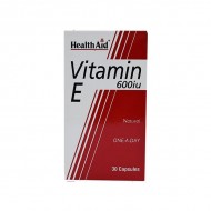 کپسول ویتامین ای 600 هلث اید 30 عددی کپسول ویتامین ای 600 هلث اید 30 عددی