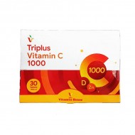 قرص تری پلاس ویتامین سی 1000 ویتامین لایف 30 عدد قرص تری پلاس ویتامین سی 1000 ویتامین لایف 30 عدد