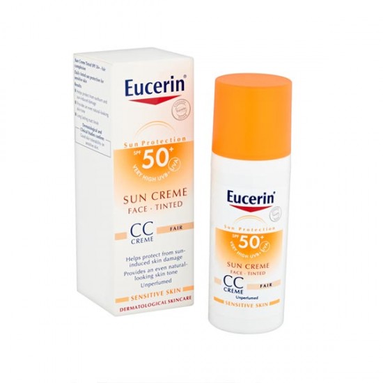 اسپری ضد آفتاب سی سی رنگی اوسرین | 50 میل | ضد آب و تعریق و مناسب پوست حساس