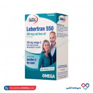 کپسول ژلاتینی نرم لبرترن 550 یوروویتال 60 عددی