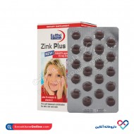 قرص زینک پلاس 15 میلی گرم یورویتال 60 عددی قرص زینک پلاس 15 میلی گرم یورویتال 60 عددی