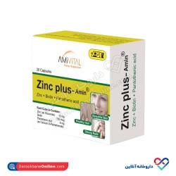 کپسول زینک پلاس امی ویتال 30 عددی