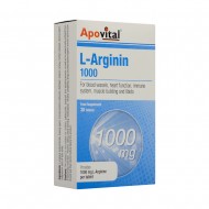 قرص ال آرژینین 1000 آپوویتال 30 عددی قرص ال آرژینین 1000 آپوویتال 30 عددی
