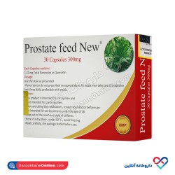 کپسول پروستات فید نیو بهار پایا 30 عددی کپسول پروستات فید نیو بهار پایا 30 عددی