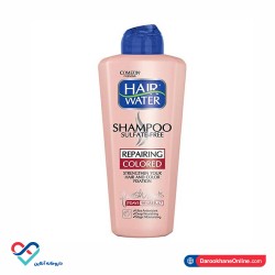 شامپو هیر واتر بدون سولفات موی رنگ شده کامان 400 میل