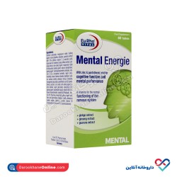 قرص منتال انرژی یوروویتال 60 عددی