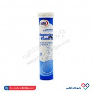 قرص جوشان منیزیم ویتامین ب6 یوروویتال با طعم لیمو 20 عددی