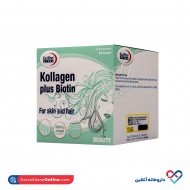 ساشه کلاژن پلاس بیوتین یوروویتال 14 عددی