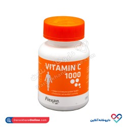 قرص ویتامین سی 1000 فلکسان 60 عددی