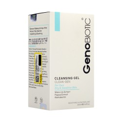ژل شستشوی صورت پوست خشک و حساس ژنوبایوتیک 200 میل ژل شستشوی صورت پوست خشک و حساس ژنوبایوتیک 200 میل