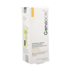 سرم ویتامین سی حاوی منیزیم آسکوربیل فسفات ۱۰٪ ژنوبایوتیک ۳۰ میل سرم ویتامین سی حاوی منیزیم آسکوربیل فسفات ۱۰٪ ژنوبایوتیک ۳۰ میل