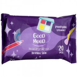 دستمال مرطوب آرایش پاک کن با پاک کنندگی عمیق پوست گودمود 20 عددی
