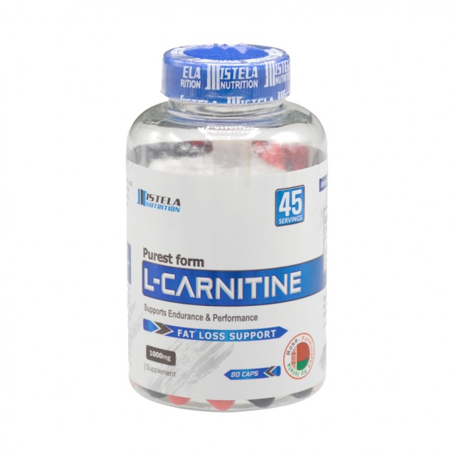 کپسول ال کارنیتین 1000 میلی گرم استلا نوتریشن 90 عدد کپسول ال کارنیتین 1000 میلی گرم استلا نوتریشن 90 عدد