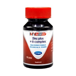 قرص زینک پلاس ب کمپلکس مای نوتریشن 30 عددی