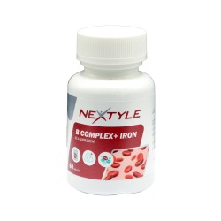 قرص ب کمپلکس پلاس آهن نکستایل 60 عددی
