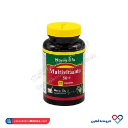 کپسول مولتی ویتامین بالای 50 سال نورم لایف 60 عددی