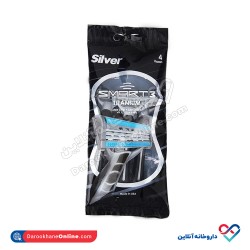 خود تراش 3 لبه اسمارت 3 سیلور 4 عدد خود تراش 3 لبه اسمارت 3 سیلور 4 عدد