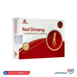 قرص رد جینسینگ ویتامین لایف 30 عدد 