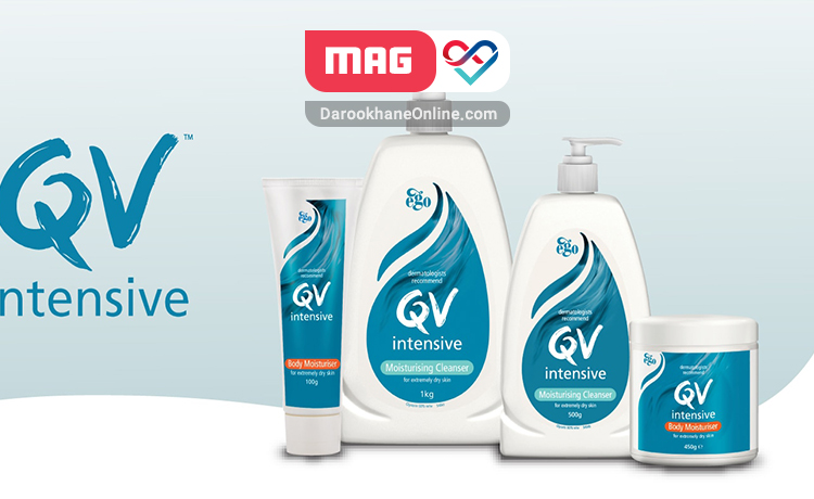 لوسیون بدن QV، لوسیونی ایده آل برای پوستهای خشک برند QV و لوسیون بدن QV