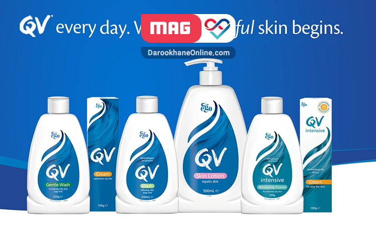 لوسیون بدن QV، لوسیونی ایده آل برای پوستهای خشک ویژگی های لوسیون بدن QV