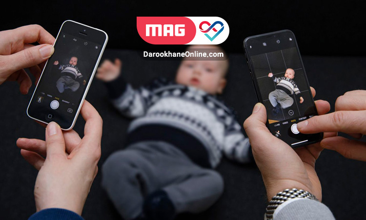 اشتراک گذاشتن تصاویر کودکان