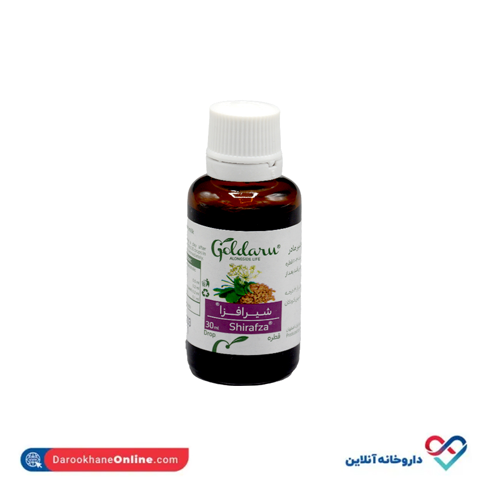 تصویر قطره گیاهی شیرافزا گل دارو 30 میلی