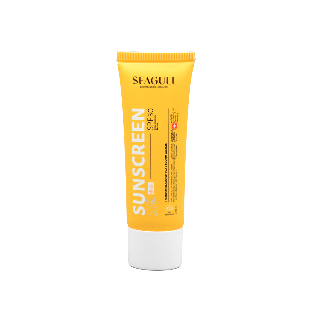 تصویر کرم ضد آفتاب رنگی SPF30 فاقد چربی سی گل 50 میل