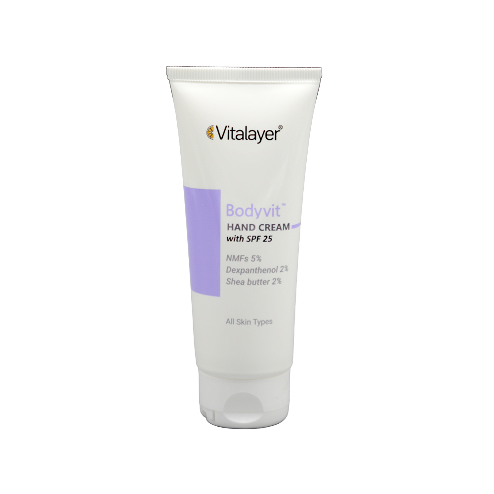 تصویر کرم مرطوب کننده دست spf 25 بادی ویت ویتالیر 75 میل