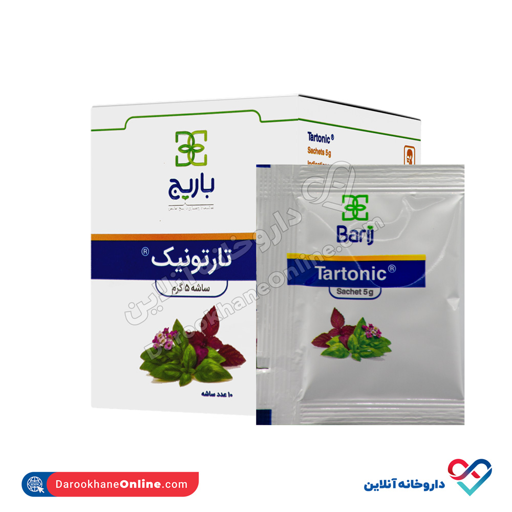 تصویر ساشه تارتونیک ۵ گرمی باریج اسانس 10 عددی