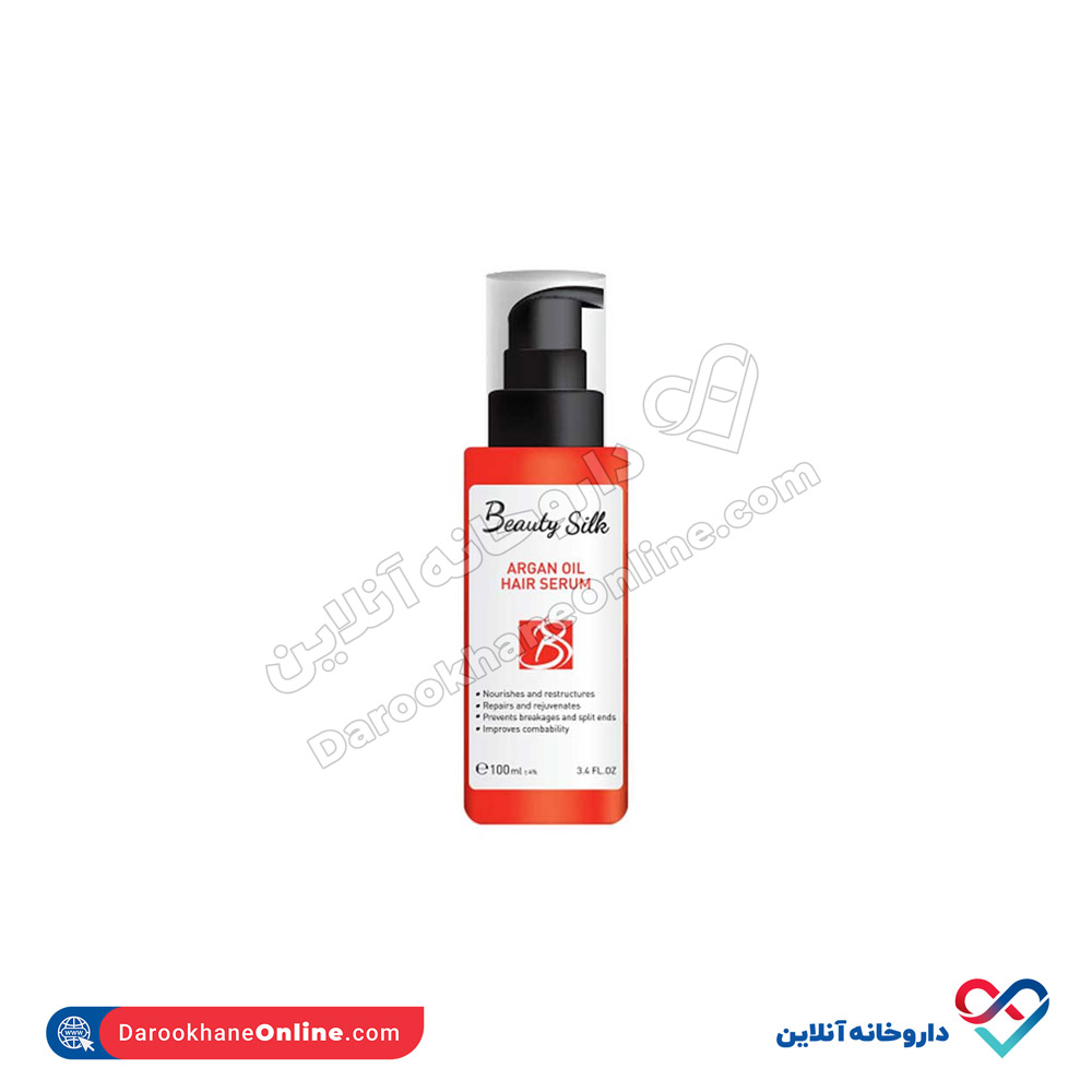 تصویر روغن نرم کننده موی سر بیوتی سیلک آرگان 100 میل 