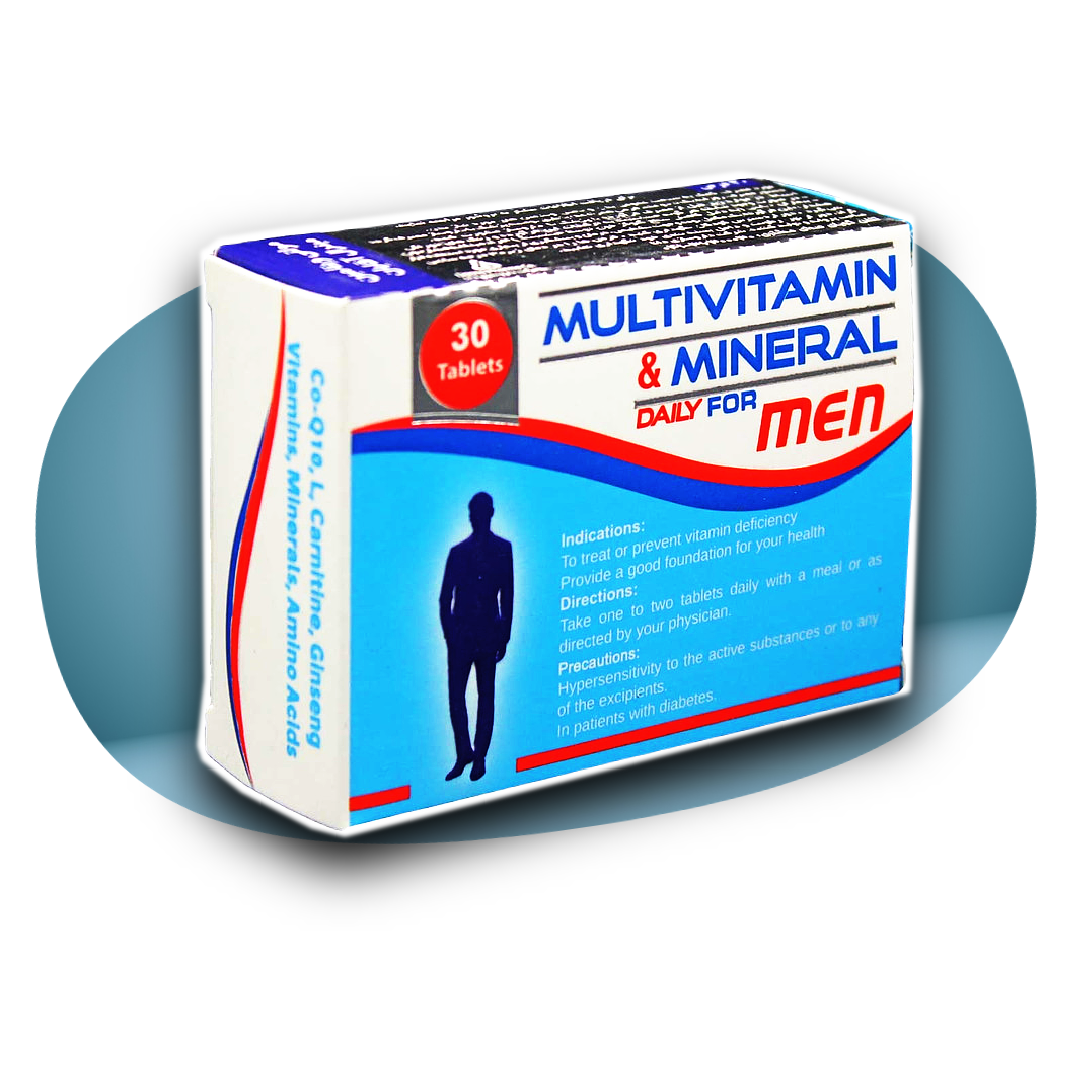 قرص مولتی ویتامین مینرال آقایان داروسازی دانا 30 عددی