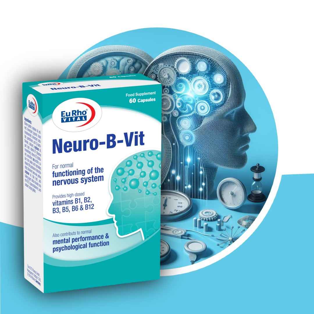 کپسول ژلاتینی نرم نورو - بی - ویت یوروویتال 60 عددی