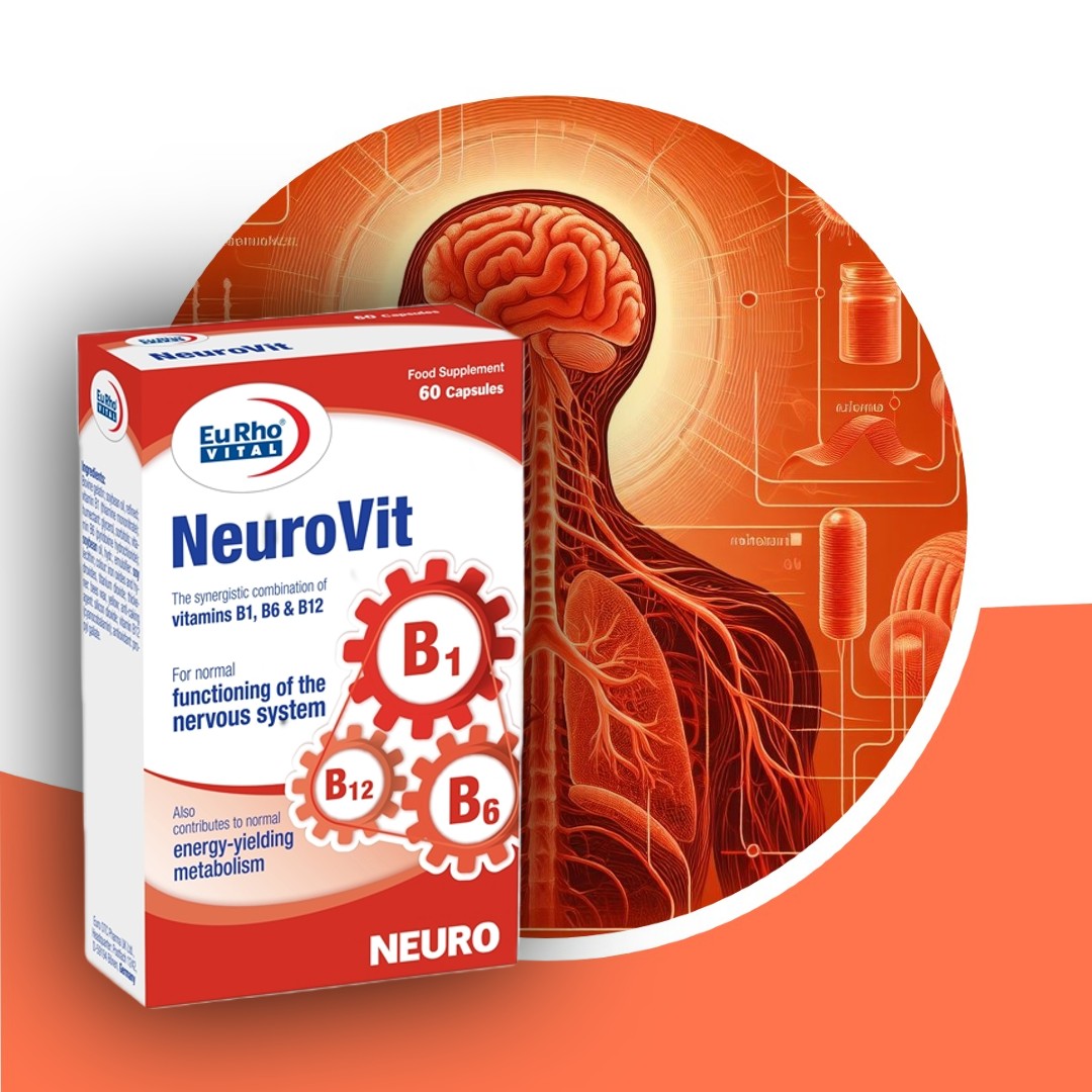 کپسول ژلاتینی نرم نوروویت یوروویتال 60 عددی