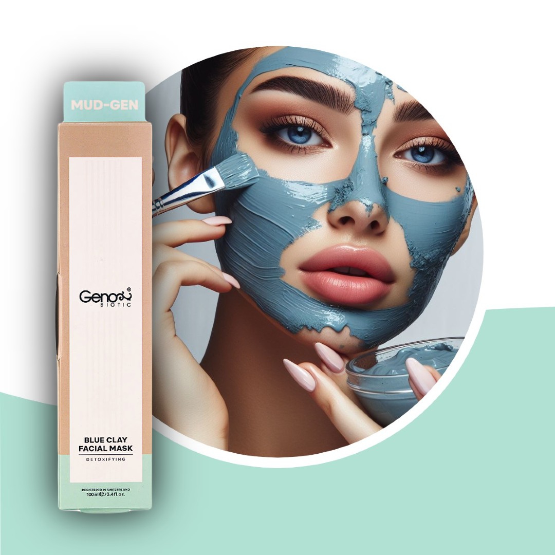 ماسک خاک رس آبی ژنوبایوتیک 100 میل