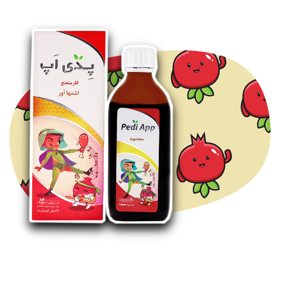 شربت پدی اَپ ایران داروک 140 میلی