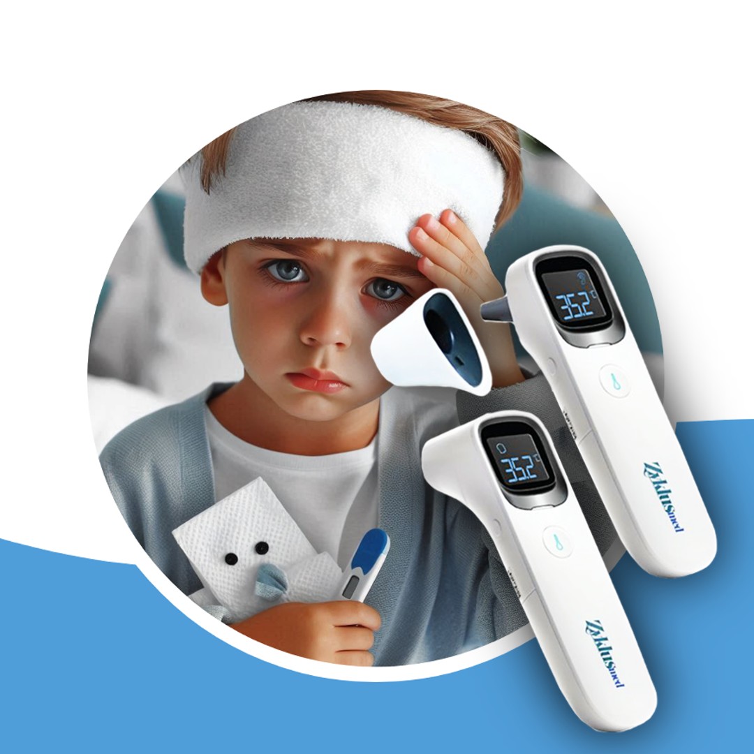 تب سنج دیجیتالJPD-FR409 مادون قرمز زیکلاس مد