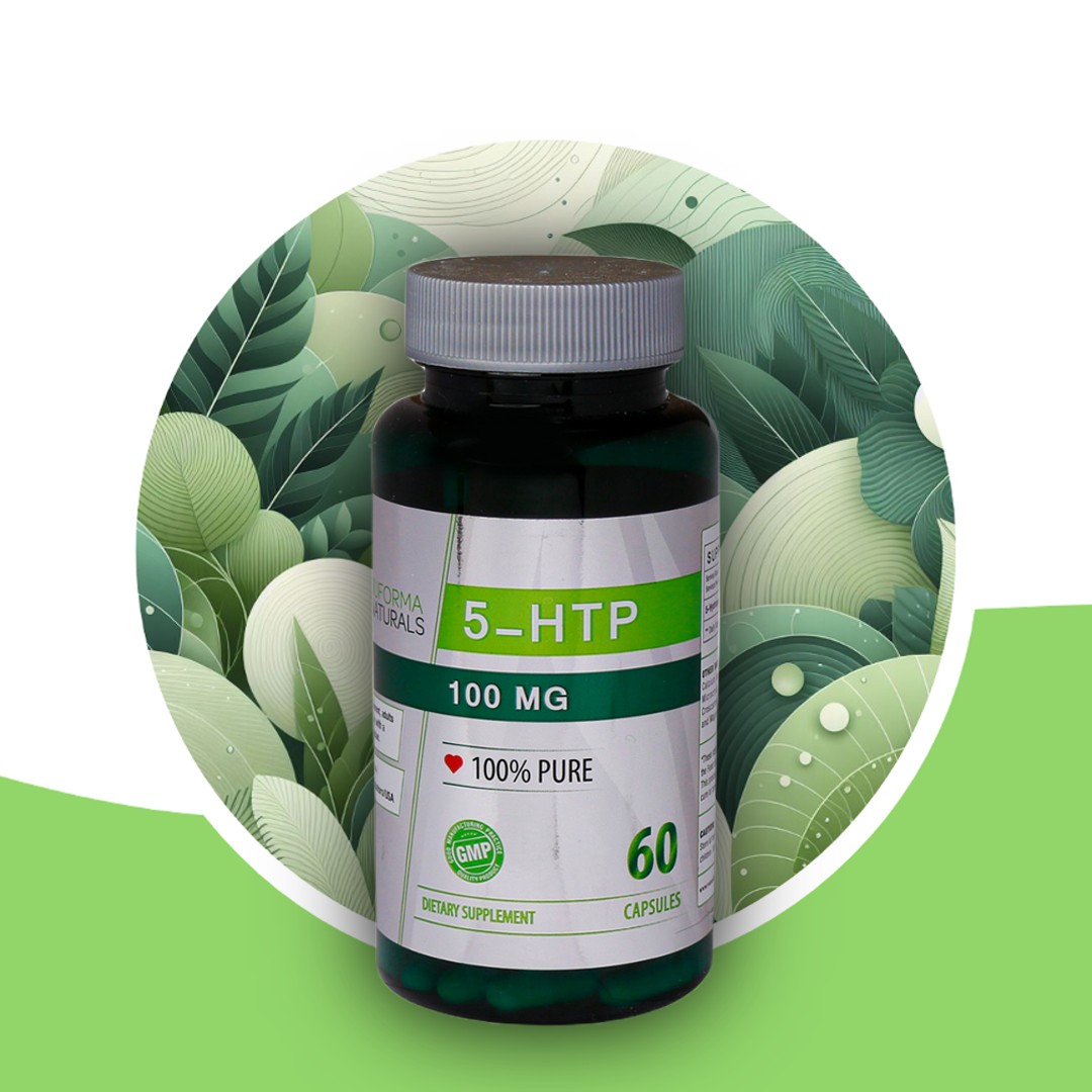 کپسول هیدروکسی تریپتوفان 5HTP نوفورما نچرالز 60 عددی