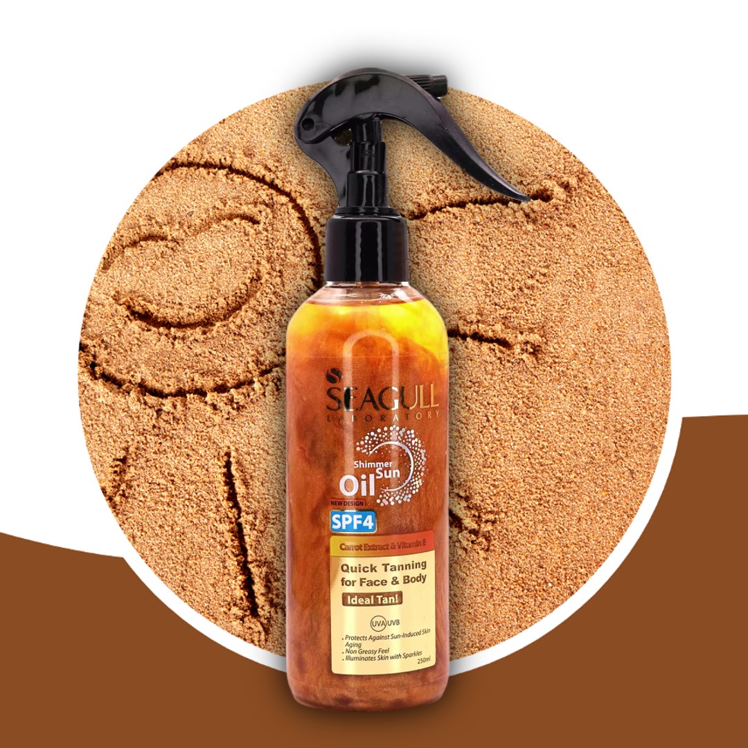 روغن برنزه کننده اکلیلی سی گل 250 میل