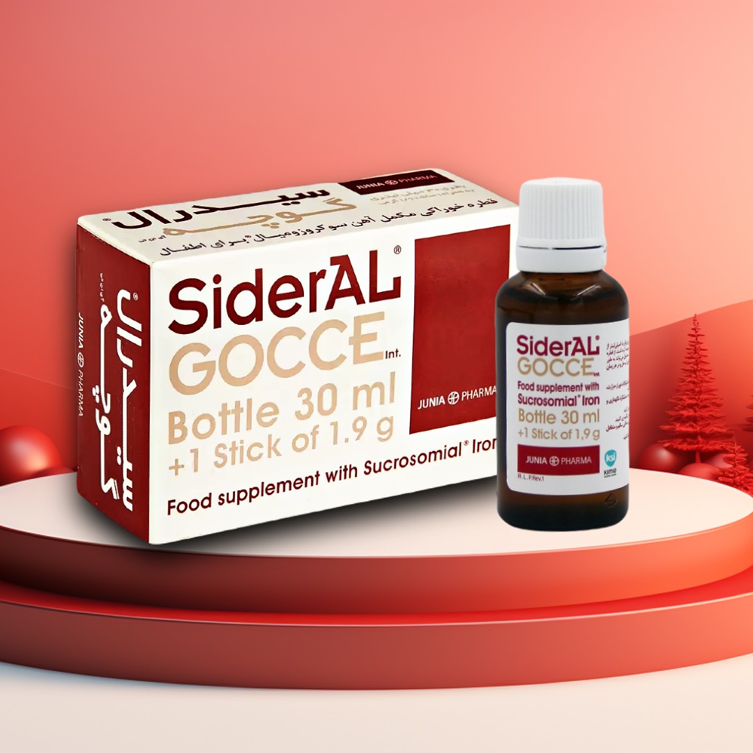قطره آهن سیدرال گوچه جونیا فارما 30 میلی