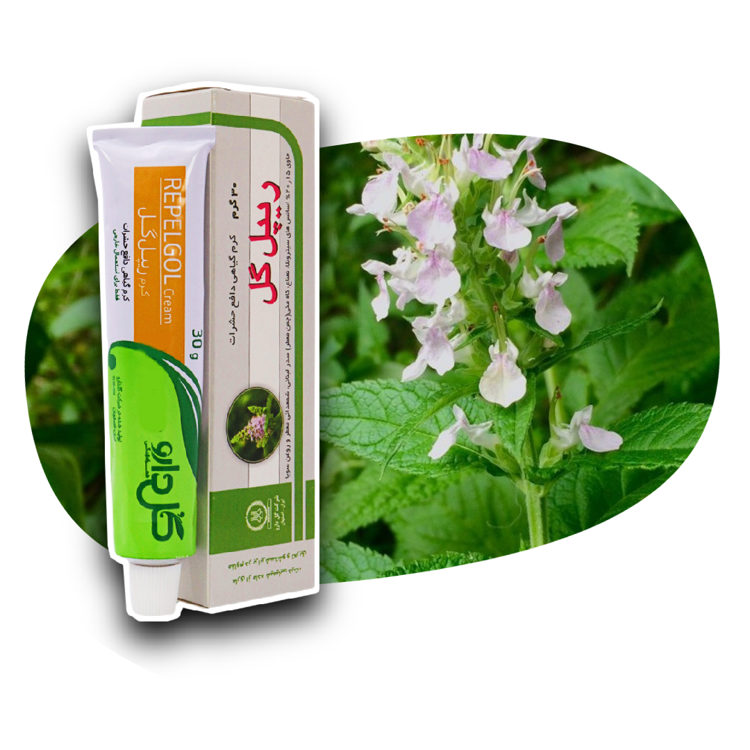 کرم گیاهی ریپل گل گل دارو 30 گرمی