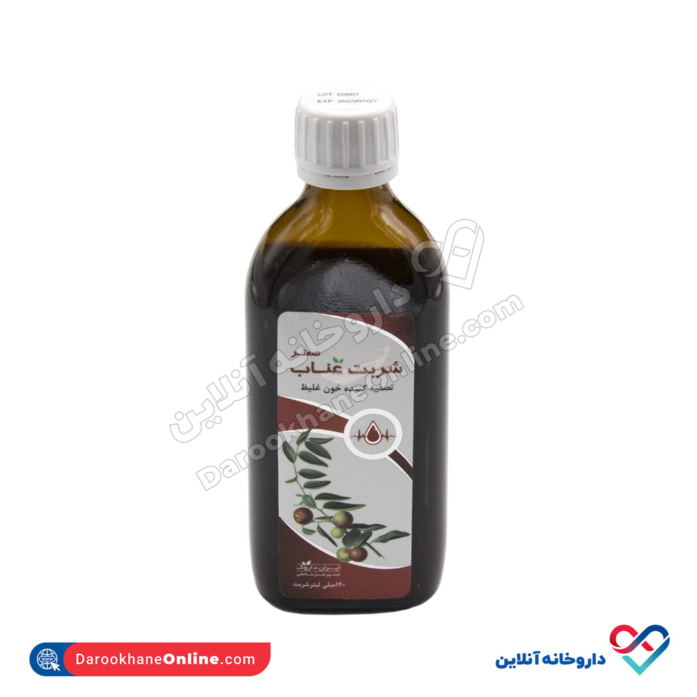 تصویر شربت عناب ایران داروک 140 میلی