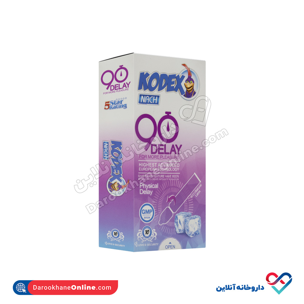 تصویر کاندوم تاخیری 90 دقیقه کدکس 10 عددی