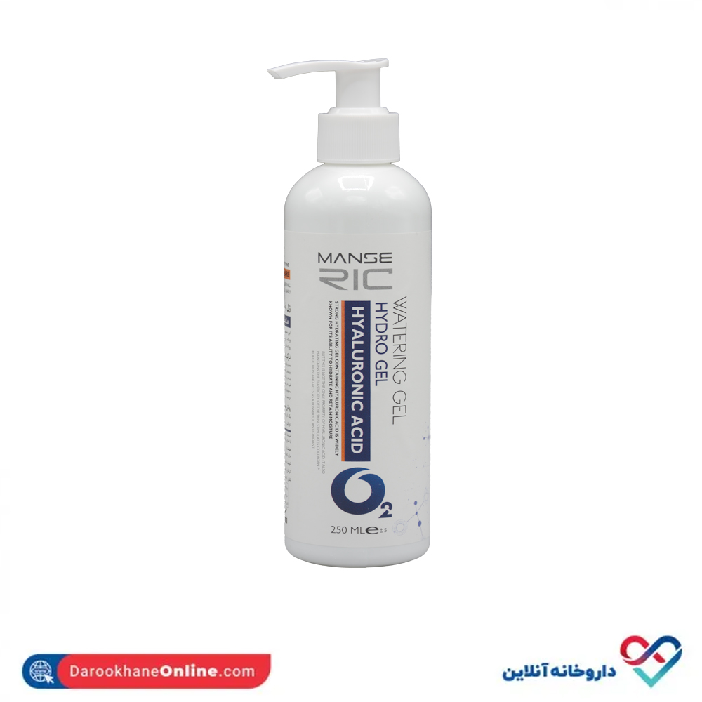 تصویر ژل آبرسان قوی مناسب انواع پوست مانسریک 250 میل 