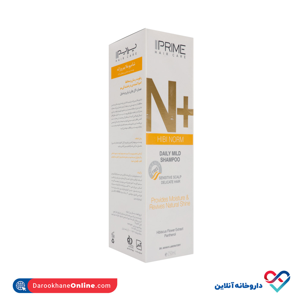 تصویر شامپو ملایم روزانه N+ پریم 250 میل