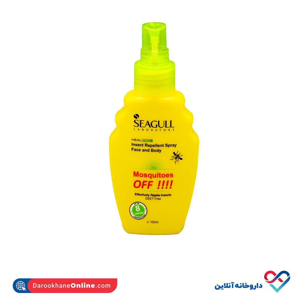 تصویر اسپری دافع حشرات سی گل 100 میل