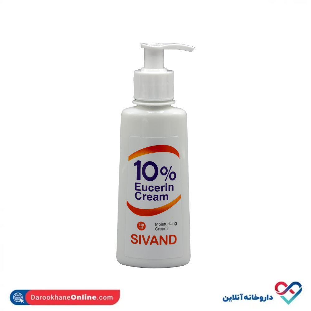 تصویر کرم حاوی اوره و اوسرین ۱۰٪ سیوند 150 میل 