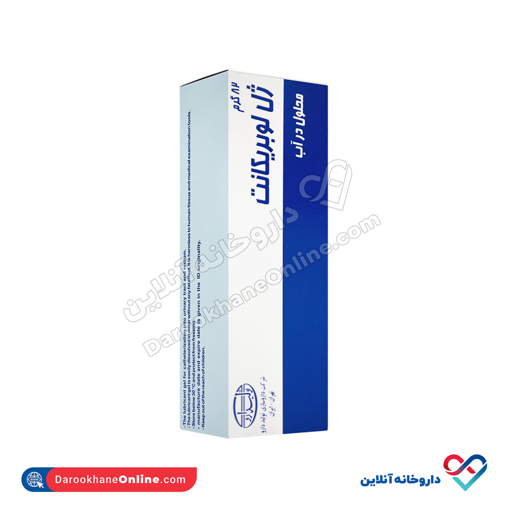 تصویر ژل لوبریکانت محلول در آب تولید دارو 82 گرم